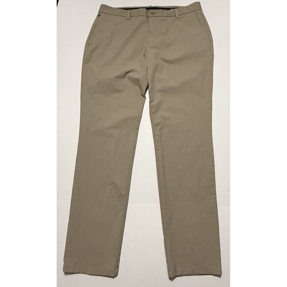 Vineyard Vines OTG Pants Men 35x32 Khaki 5 Pocket Performance Stretch